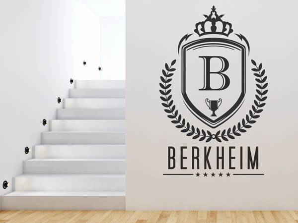 Wandtattoo Berkheim Wappen