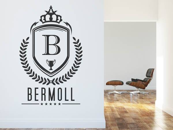 Wandtattoo Bermoll Wappen