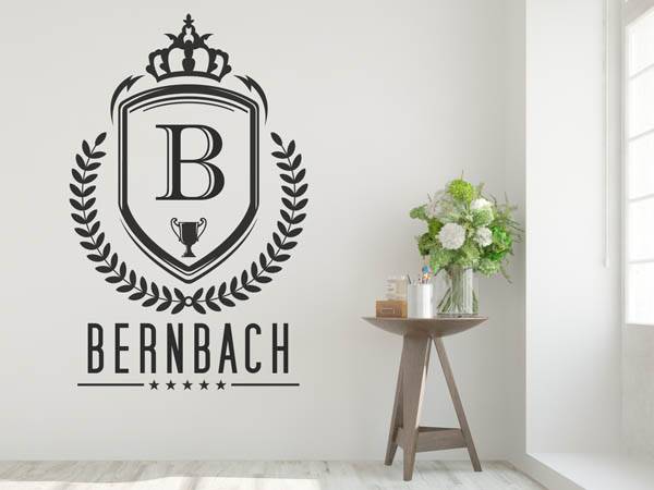 Wandtattoo Bernbach Wappen