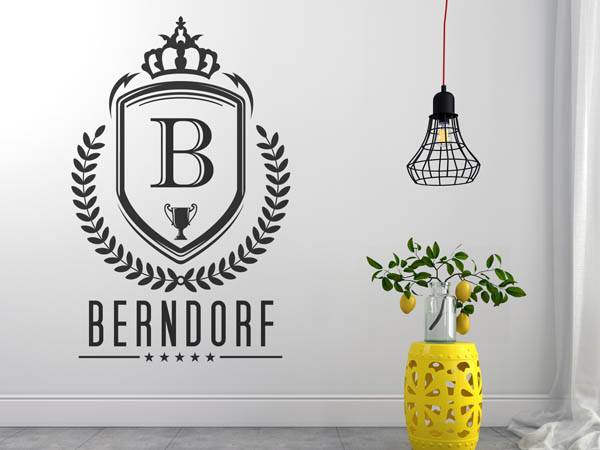 Wandtattoo Berndorf Wappen