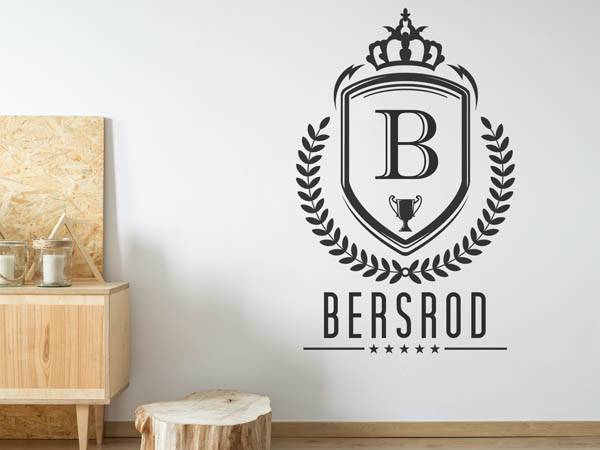 Wandtattoo Bersrod Wappen