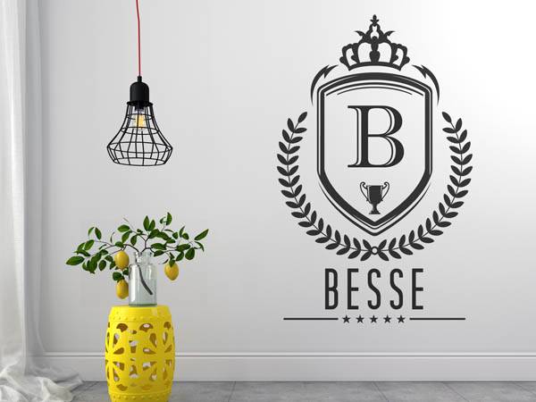 Wandtattoo Besse Wappen