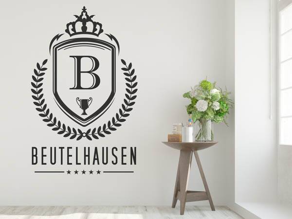 Wandtattoo Beutelhausen Wappen