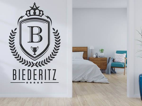Wandtattoo Biederitz Wappen