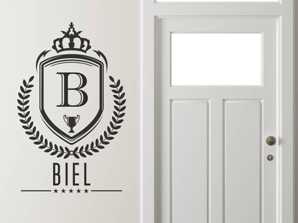 Wandtattoo Biel Wappen