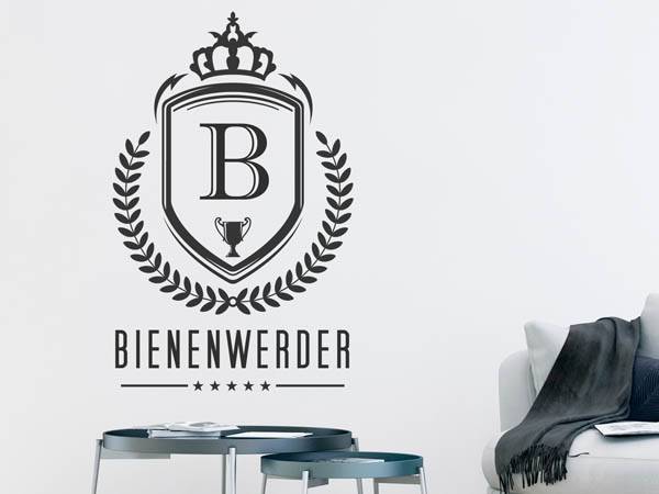 Wandtattoo Bienenwerder Wappen