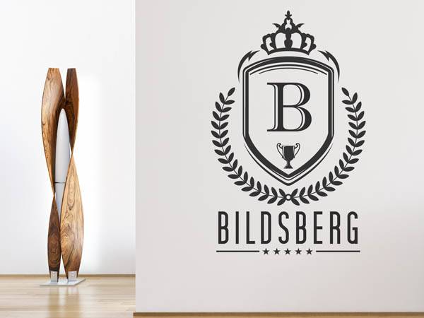Wandtattoo Bildsberg Wappen