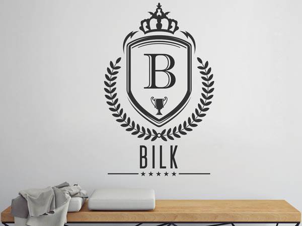 Wandtattoo Bilk Wappen