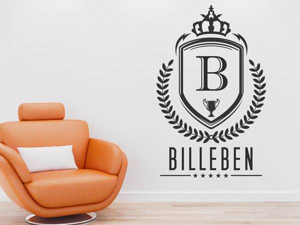 Wandtattoo Billeben Wappen
