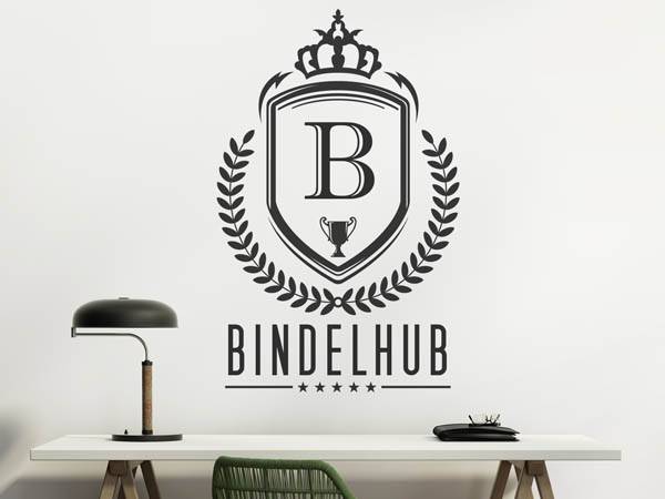 Wandtattoo Bindelhub Wappen