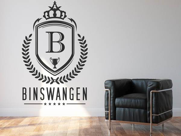 Wandtattoo Binswangen Wappen