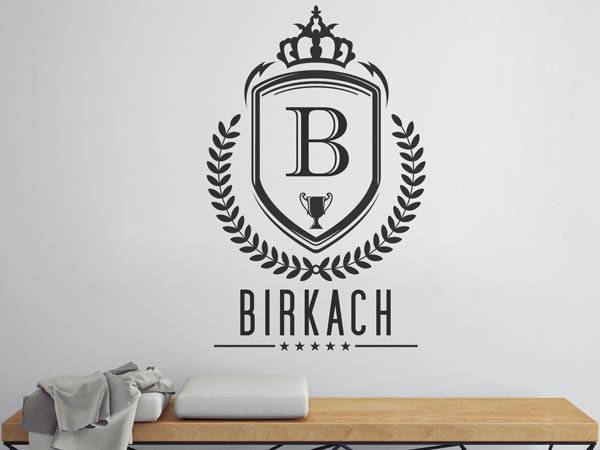 Wandtattoo Birkach Wappen