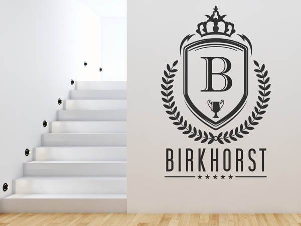 Wandtattoo Birkhorst Wappen