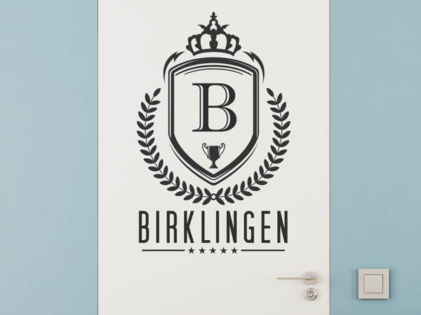 Wandtattoo Birklingen Wappen
