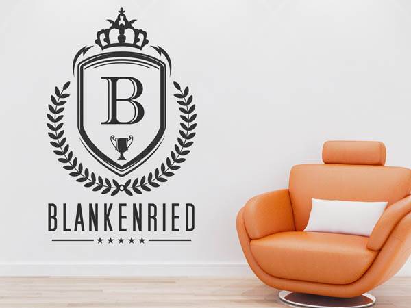 Wandtattoo Blankenried Wappen