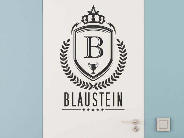 Wandtattoo Blaustein Wappen