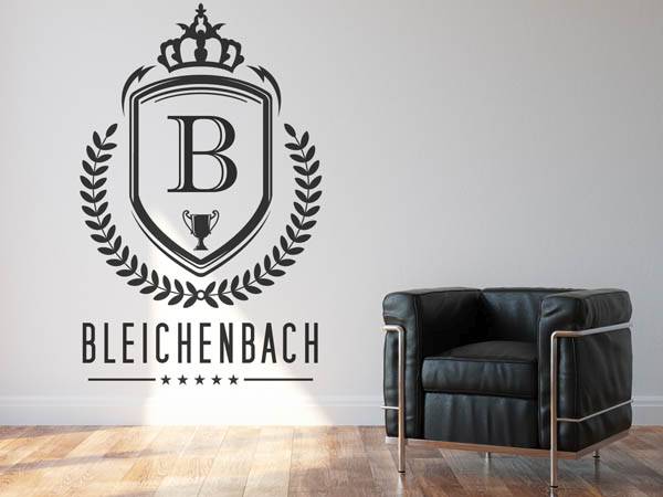 Wandtattoo Bleichenbach Wappen