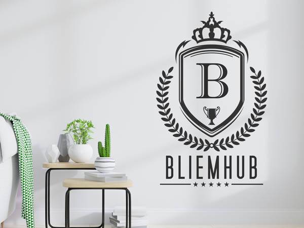 Wandtattoo Bliemhub Wappen