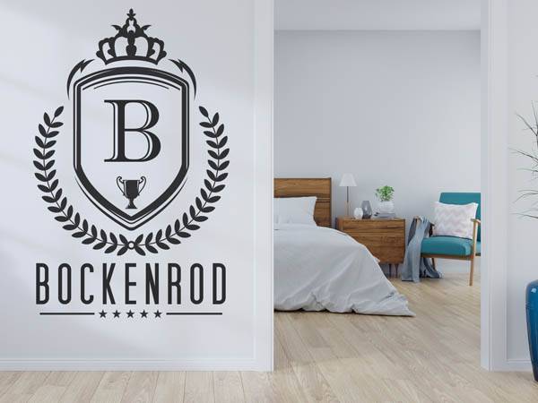 Wandtattoo Bockenrod Wappen