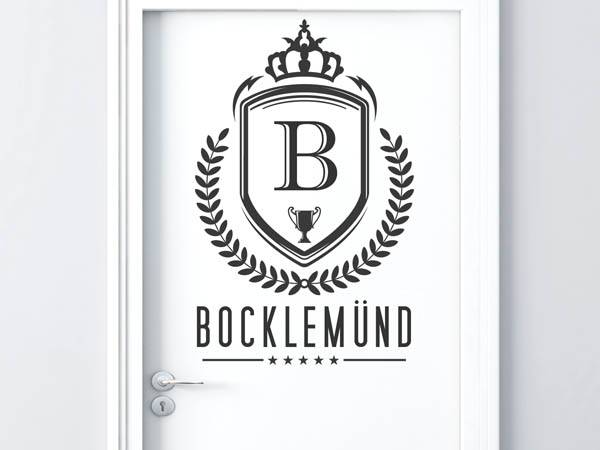 Wandtattoo Bocklemünd Wappen
