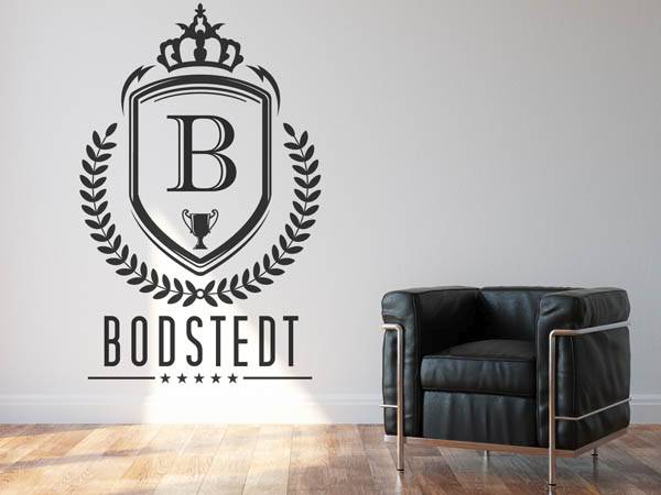 Wandtattoo Bodstedt Wappen