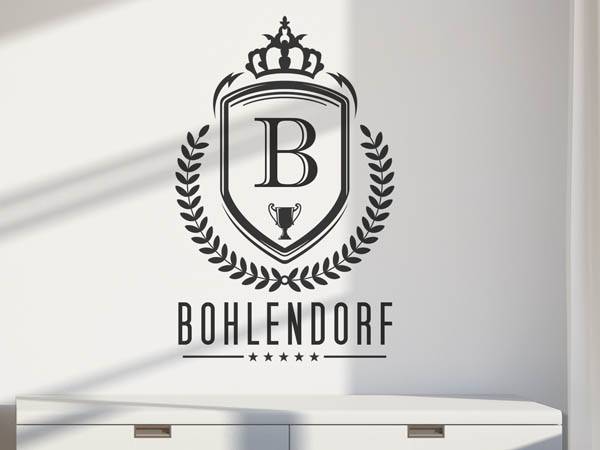Wandtattoo Bohlendorf Wappen