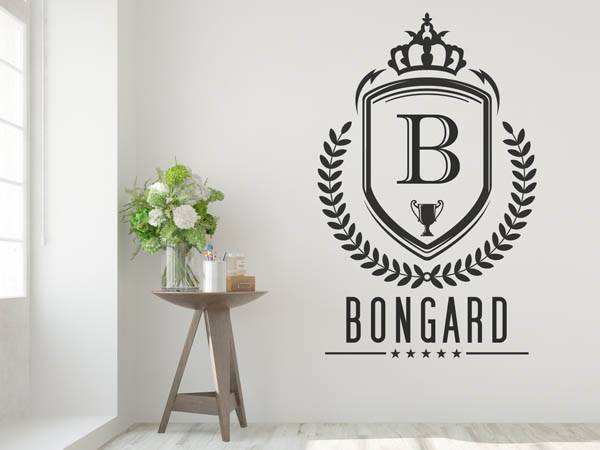 Wandtattoo Bongard Wappen