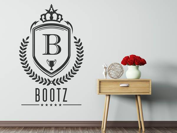Wandtattoo Bootz Wappen