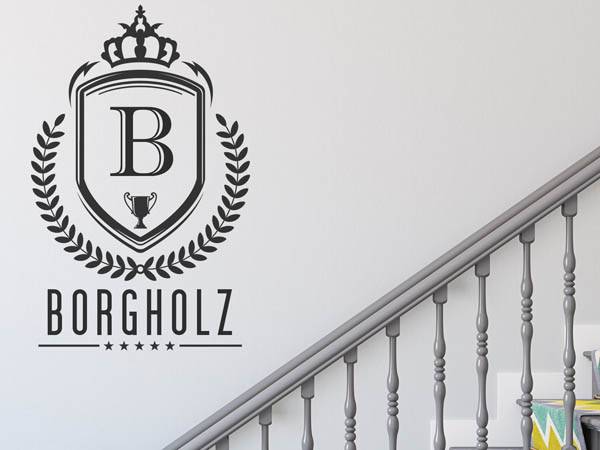Wandtattoo Borgholz Wappen