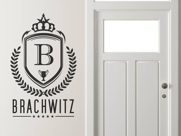 Wandtattoo Brachwitz Wappen