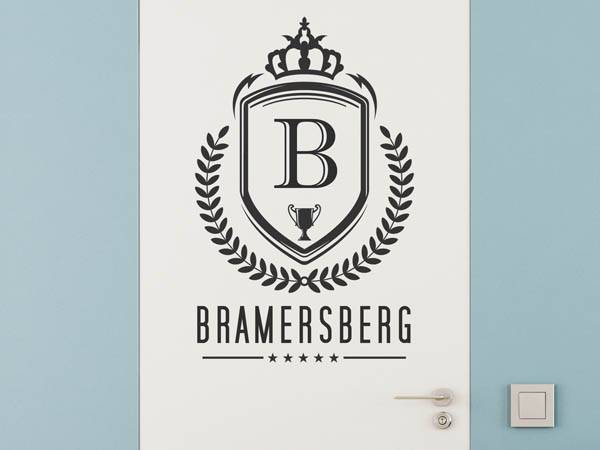 Wandtattoo Bramersberg Wappen
