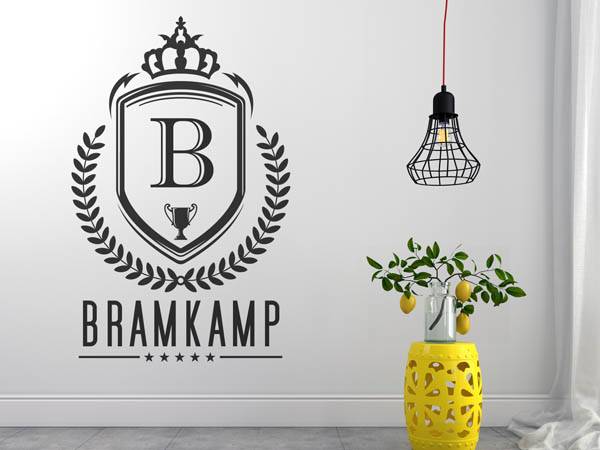 Wandtattoo Bramkamp Wappen