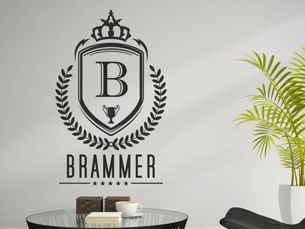 Wandtattoo Brammer Wappen