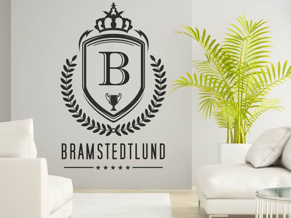 Wandtattoo Bramstedtlund Wappen