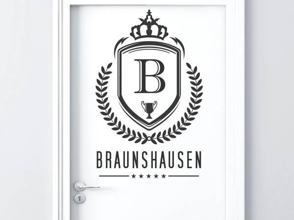Wandtattoo Braunshausen Wappen