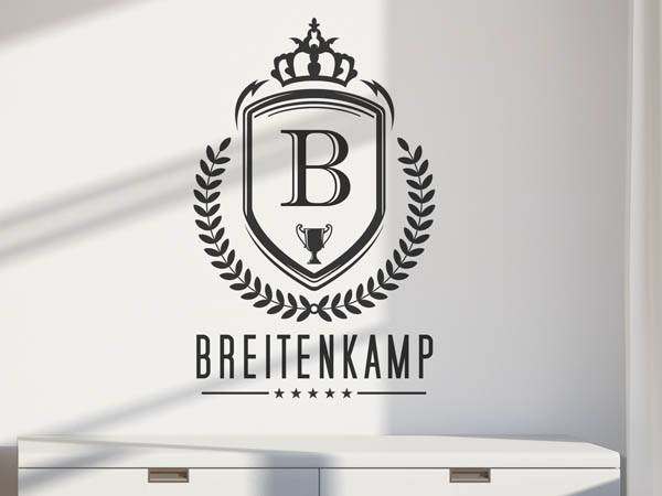 Wandtattoo Breitenkamp Wappen