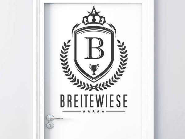 Wandtattoo Breitewiese Wappen