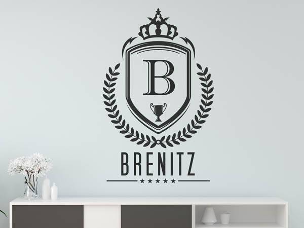 Wandtattoo Brenitz Wappen