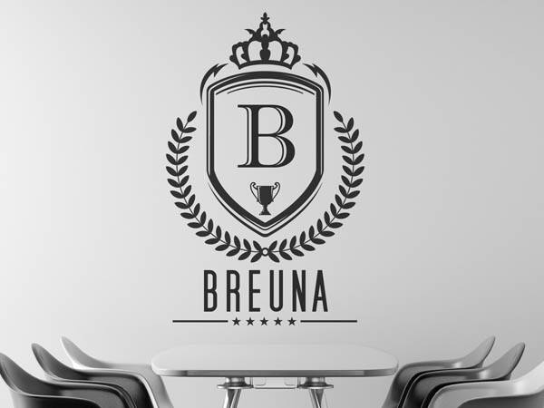 Wandtattoo Breuna Wappen