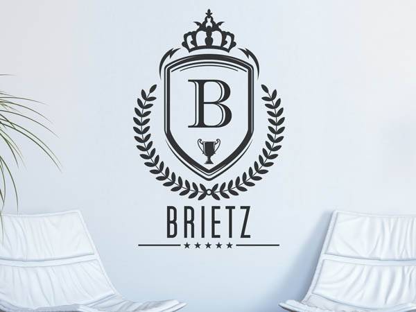 Wandtattoo Brietz Wappen