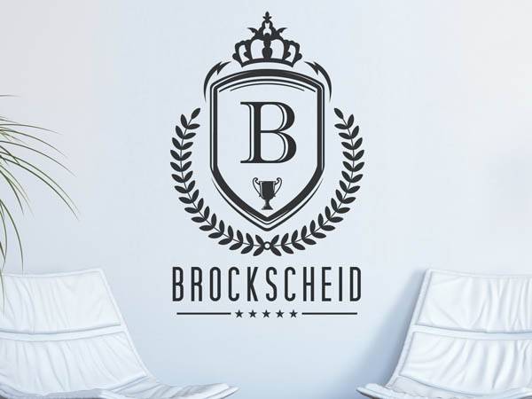 Wandtattoo Brockscheid Wappen