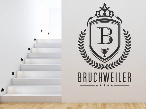 Wandtattoo Bruchweiler Wappen