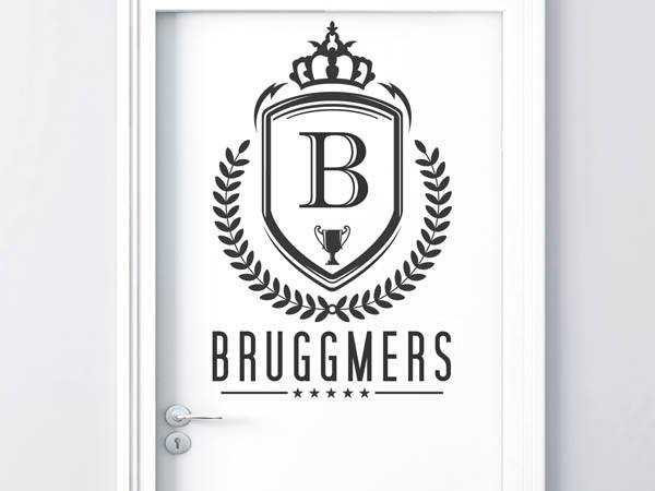 Wandtattoo Bruggmers Wappen