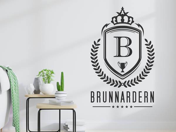 Wandtattoo Brunnardern Wappen