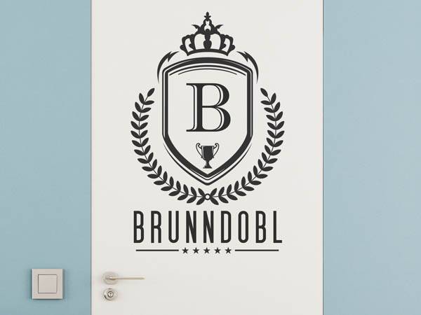 Wandtattoo Brunndobl Wappen