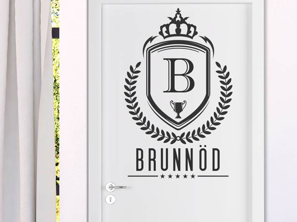 Wandtattoo Brunnöd Wappen