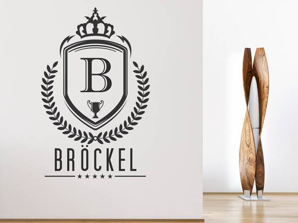Wandtattoo Bröckel Wappen