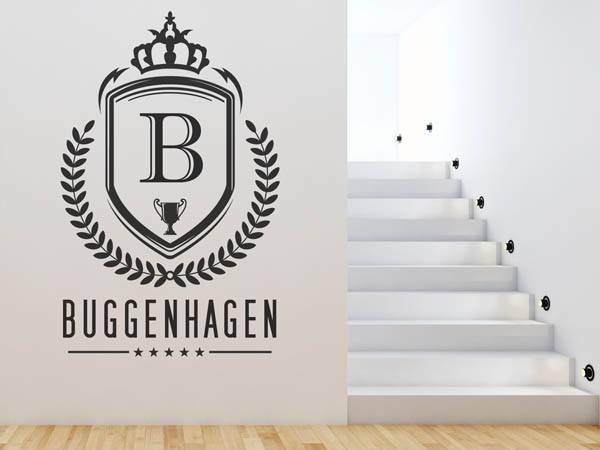 Wandtattoo Buggenhagen Wappen