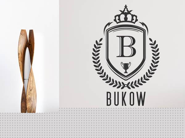 Wandtattoo Bukow Wappen
