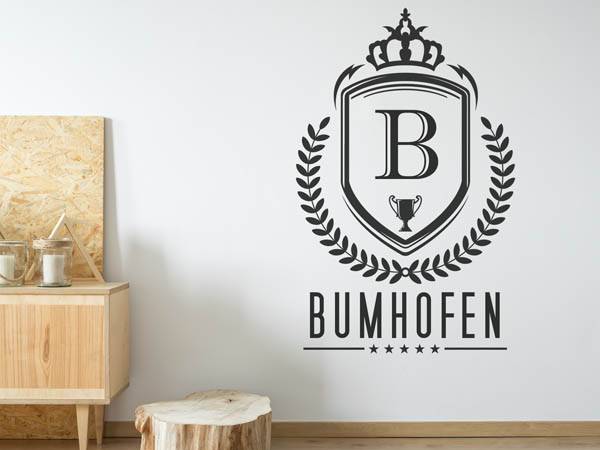 Wandtattoo Bumhofen Wappen